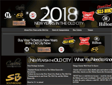 Tablet Screenshot of newyearsintheoldcity.com